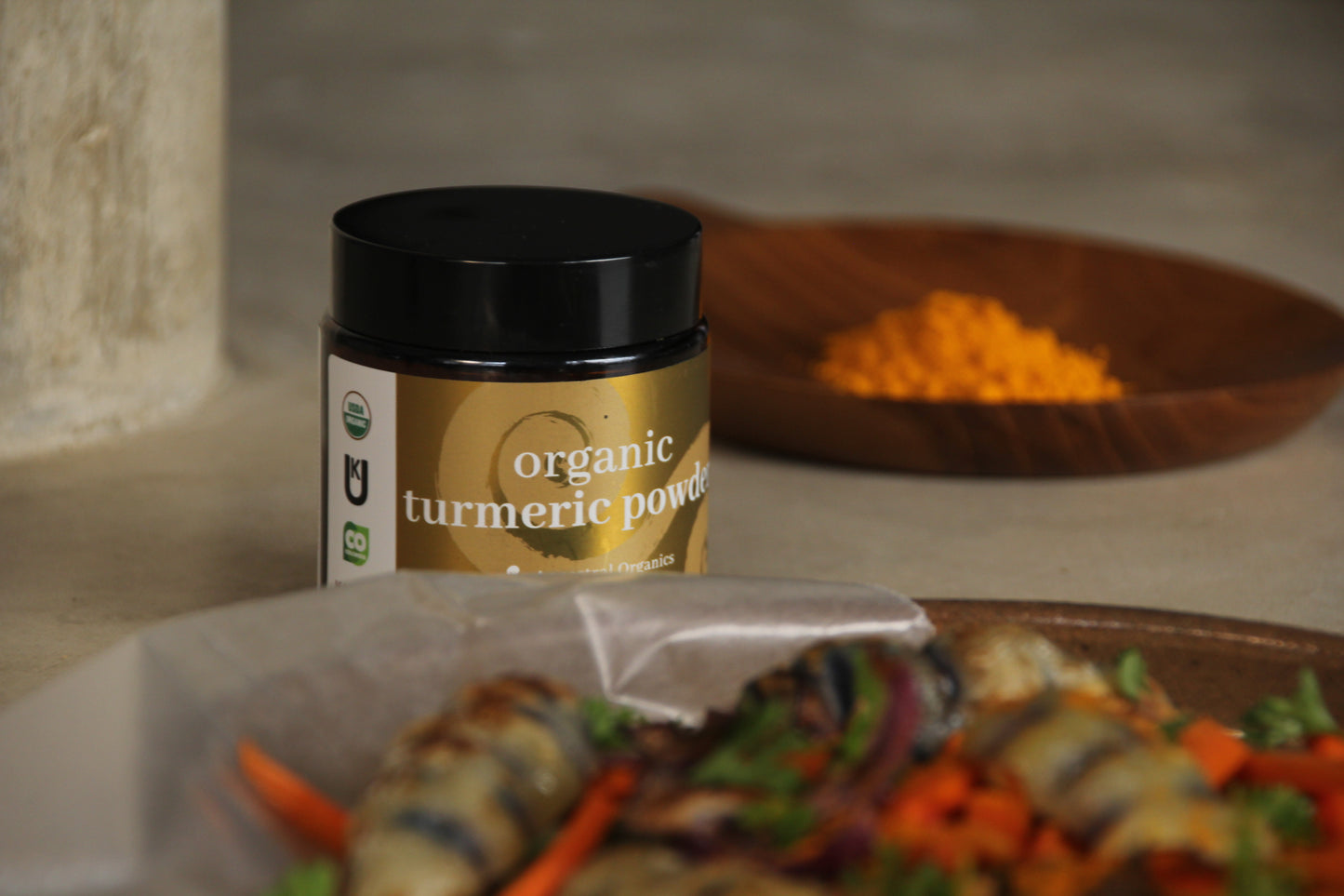 Cúrcuma Orgánica en Polvo 50 g | Rica en Curcumina · Antiinflamatoria · 100% Natural