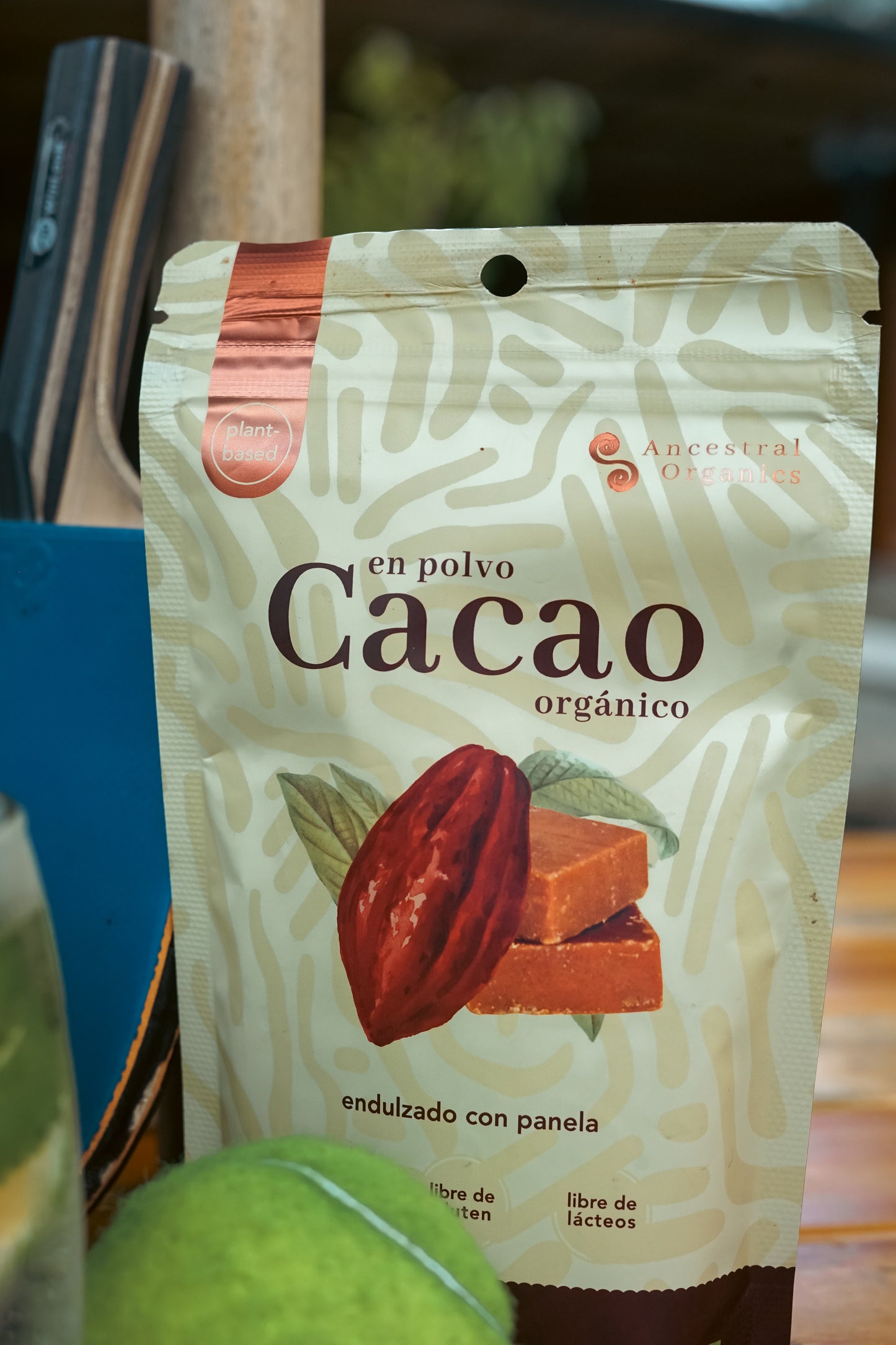 Cacao Orgánico en Polvo con Panela 200 g | Antioxidante · Fuente de Magnesio y Hierro · Sin Gluten ni Lácteos