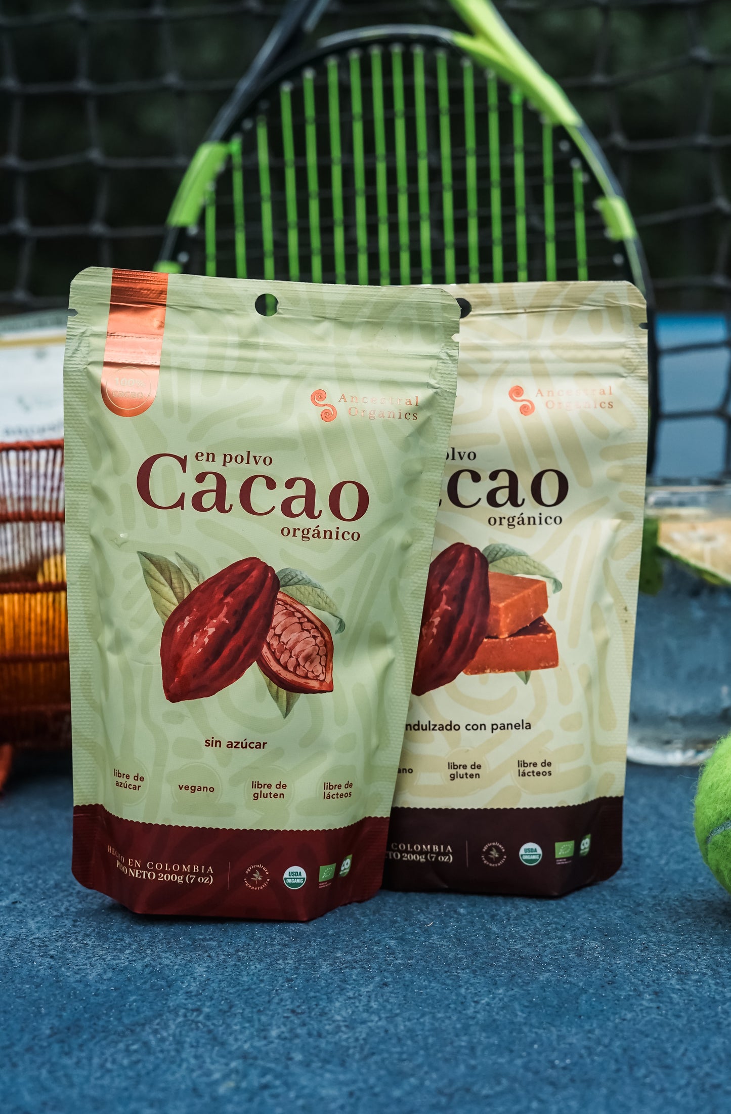 Cacao Orgánico en Polvo con Panela 200 g | Antioxidante · Fuente de Magnesio y Hierro · Sin Gluten ni Lácteos