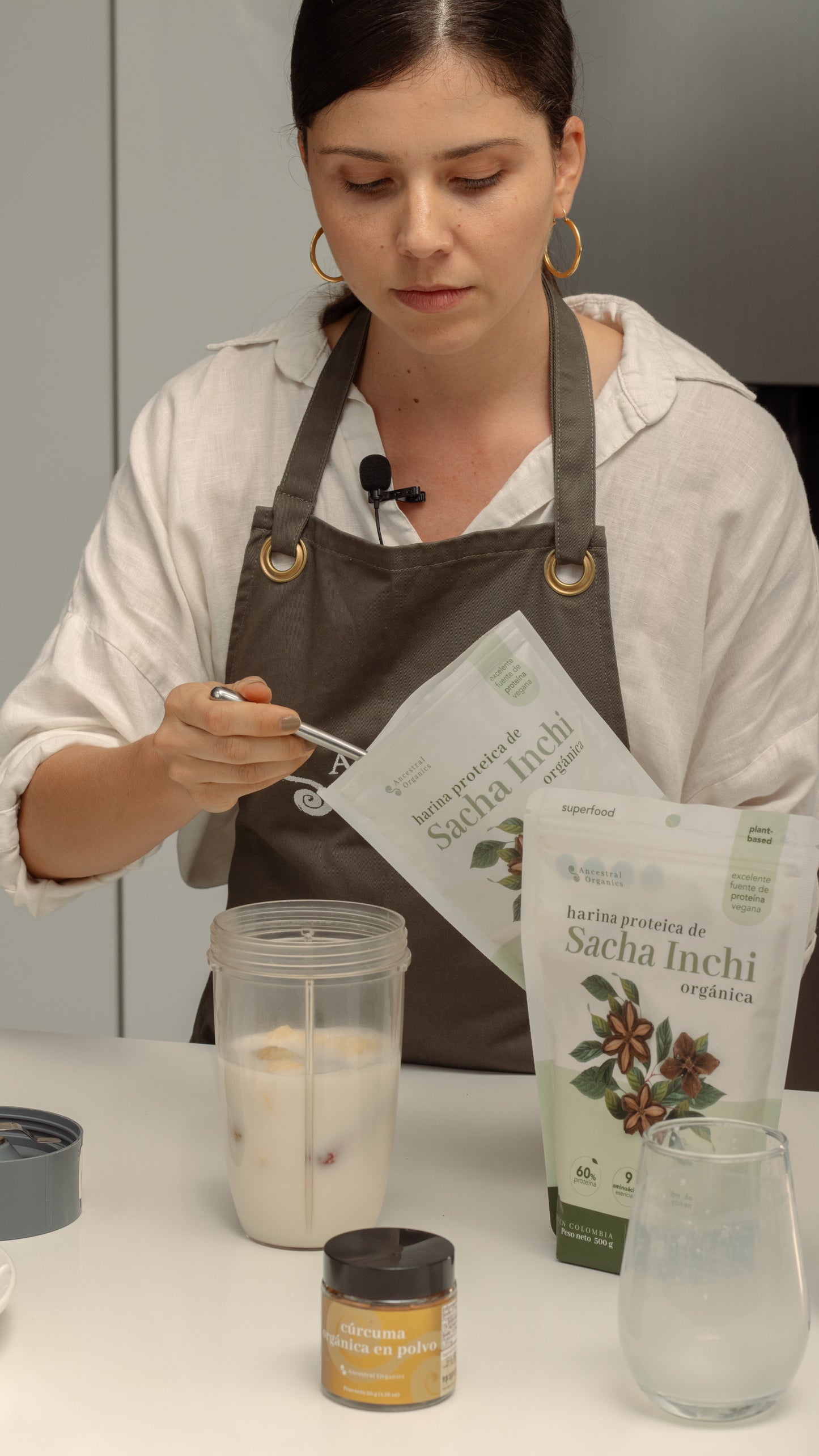 Proteína Orgánica de Sacha Inchi | 18g por porción · 9 Aminoácidos Esenciales · 100% Natural