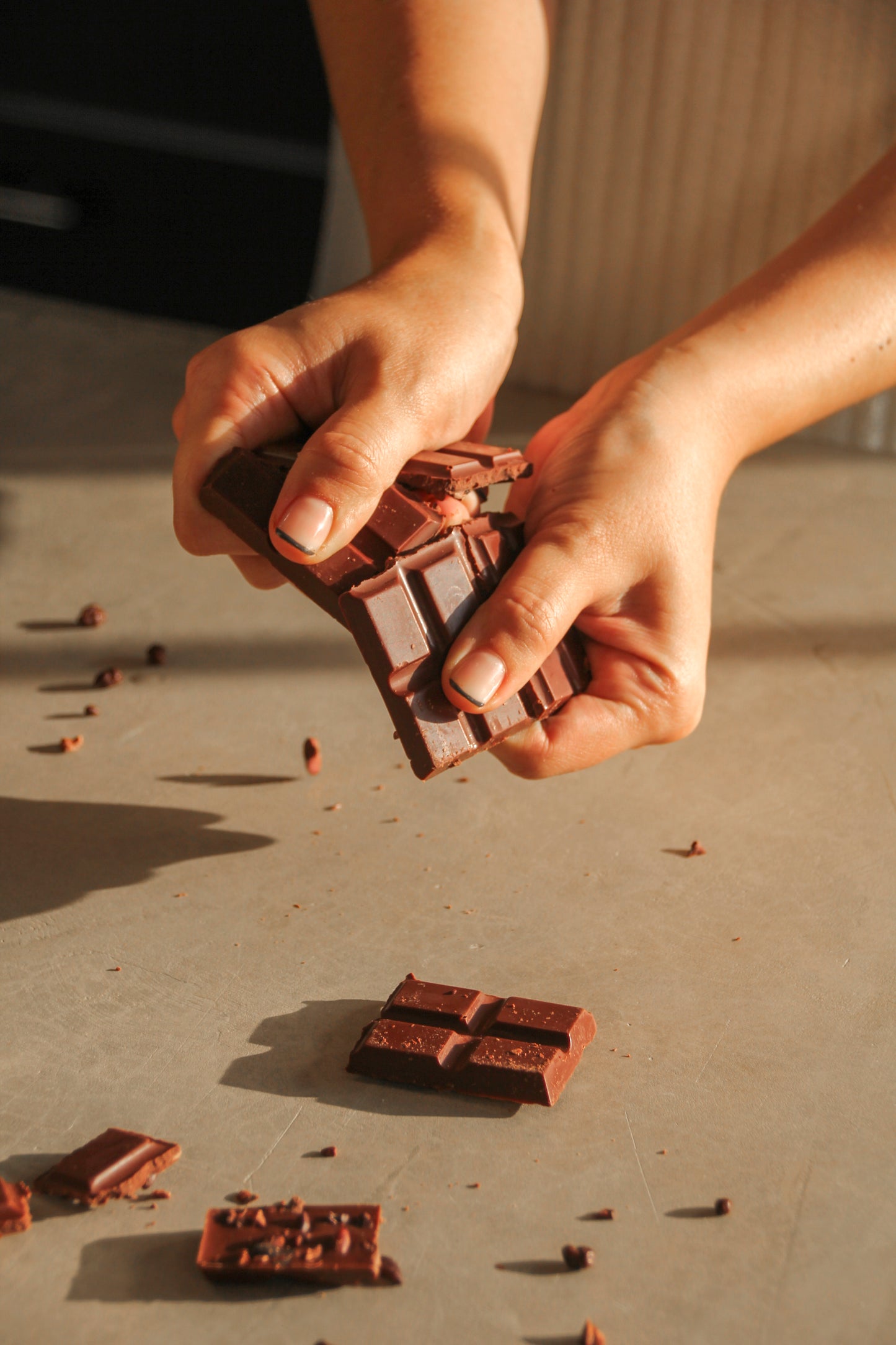 Barra de Chocolate Orgánico 75% Cacao | 2 Ingredientes · Cacao Real · Antioxidante Natural · Vegana y Libre de Gluten