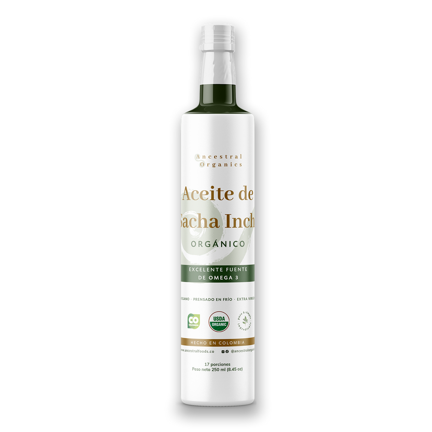 Aceite de sacha inchi orgánico