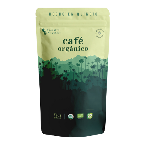 Café Orgánico Castillo Lavado 250 g | Tostión Media · Notas a Chocolate Dulce, Panela, Almendra y Limón